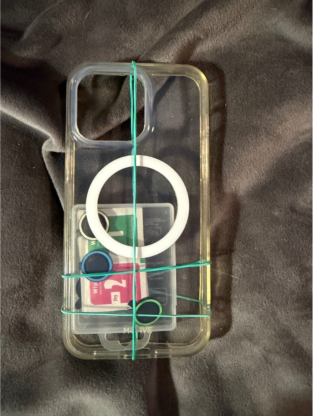 Mophie Clear Protective Phone Case with Accessories